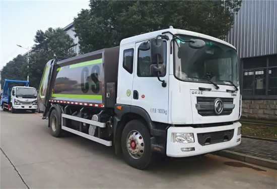 國六東風D9，10-12方壓縮式垃圾車